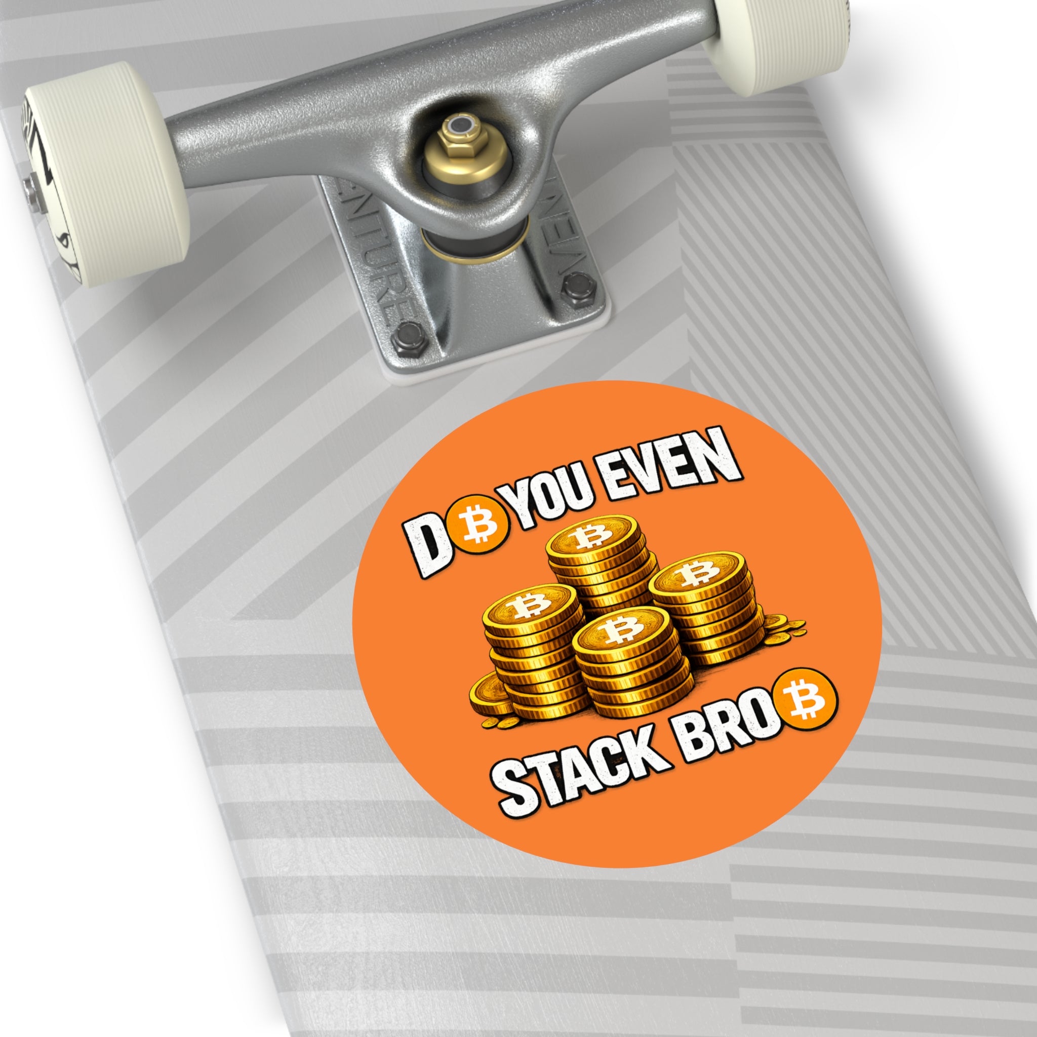 Do You Even Stack Bro Round Vinyl Stickers