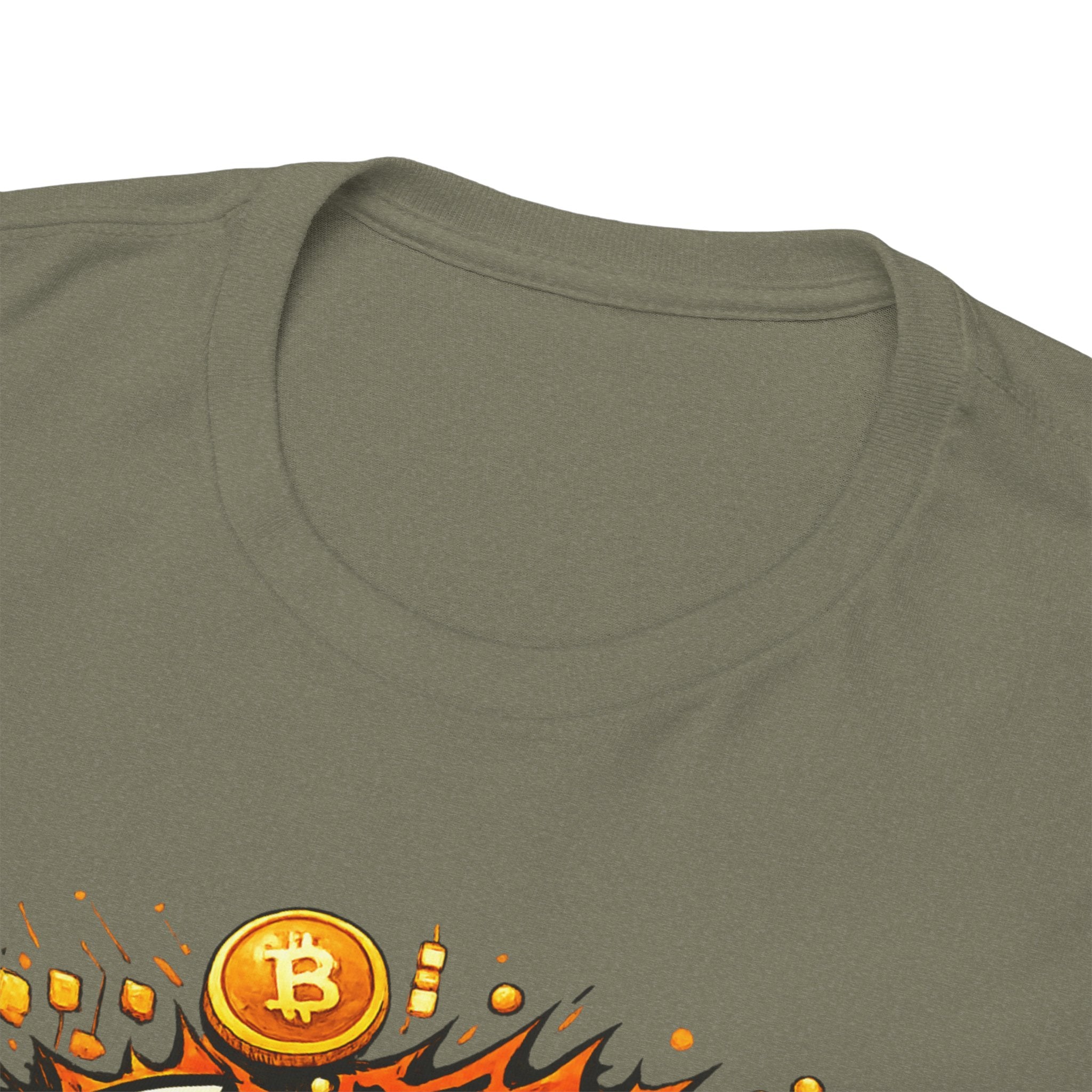 Stack Sats Abstract Unisex Heavy Cotton Tee