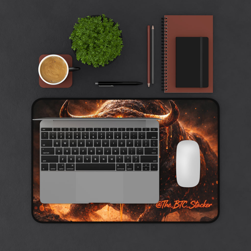Bitcoin Bull Desk Mat