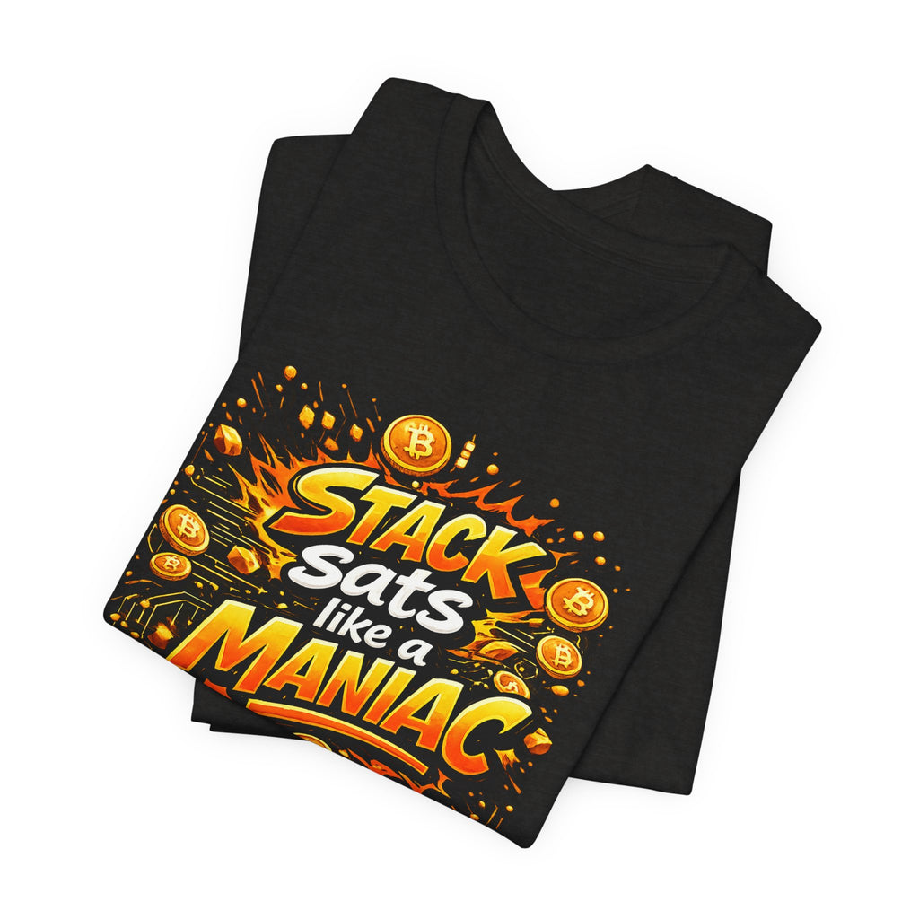 Stack Sats Abstract Unisex Jersey Short Sleeve Tee