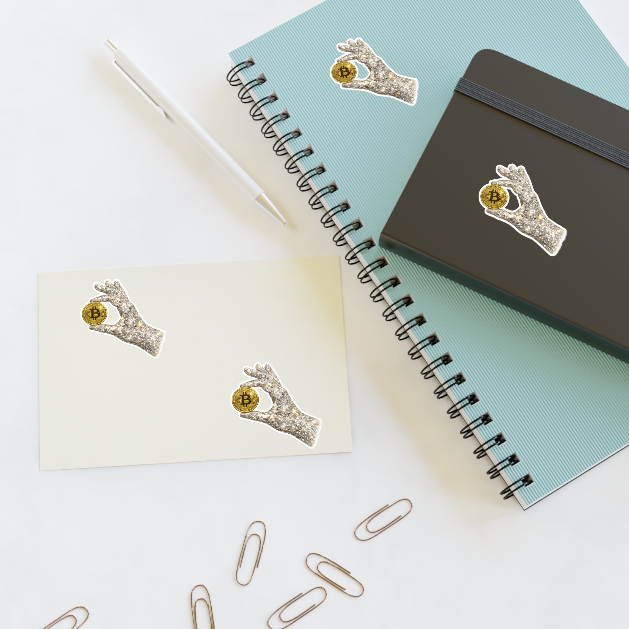 Diamond Hand Sticker Sheets