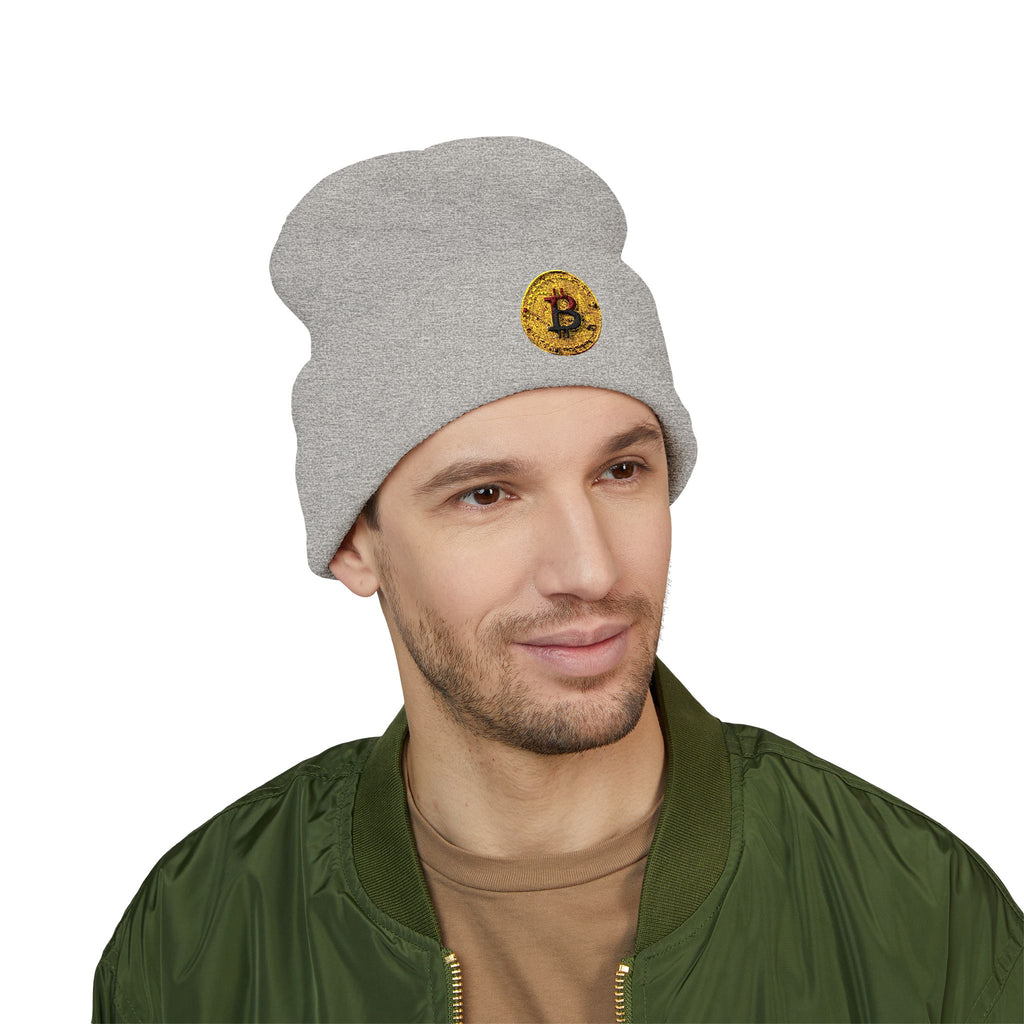 Bitcoin Classic Cuffed Beanie (Embroidery)