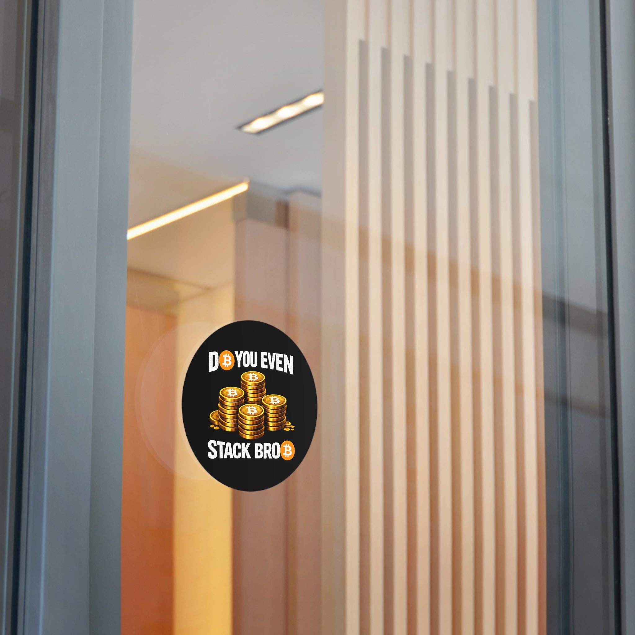 Do You Even Stack Bro Round Vinyl Stickers