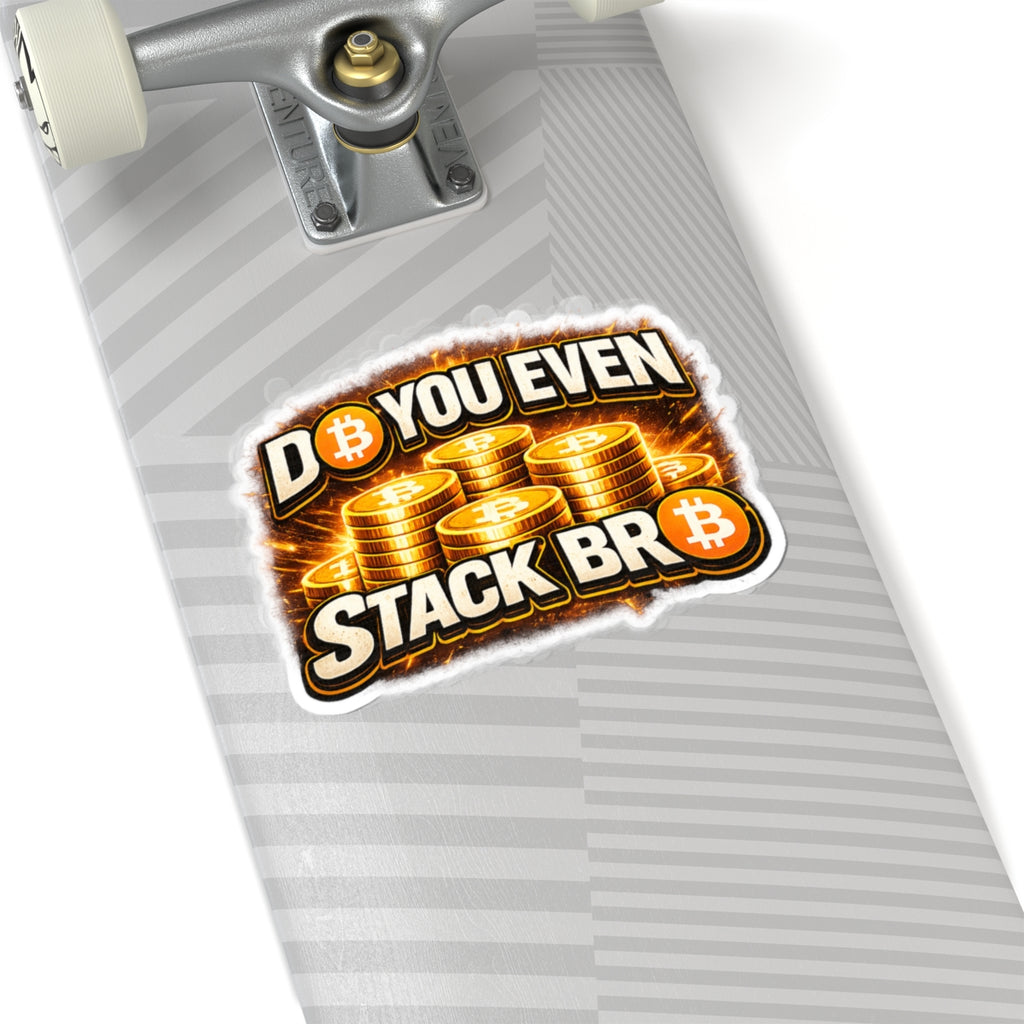 Bitcoin Graphic Kiss-Cut Stickers