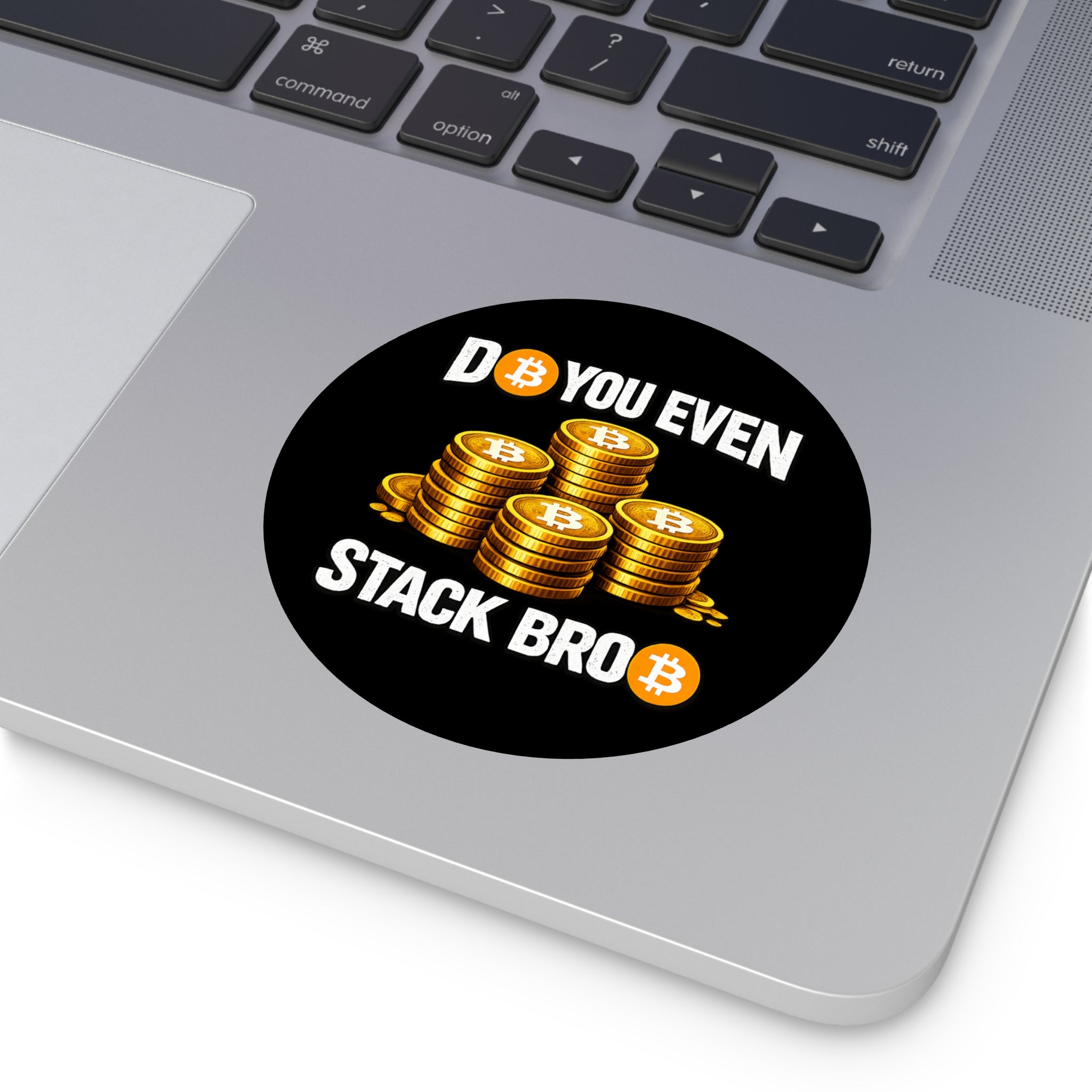 Do You Even Stack Bro Round Vinyl Stickers