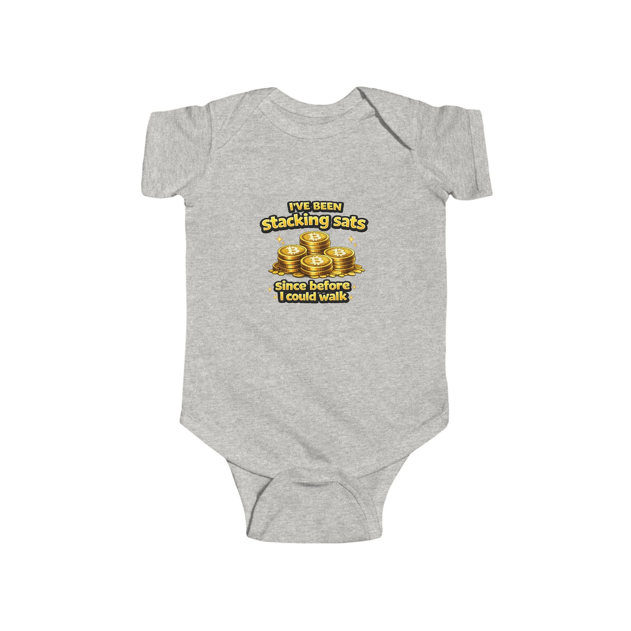 Stack Sats Infant Fine Jersey Bodysuit