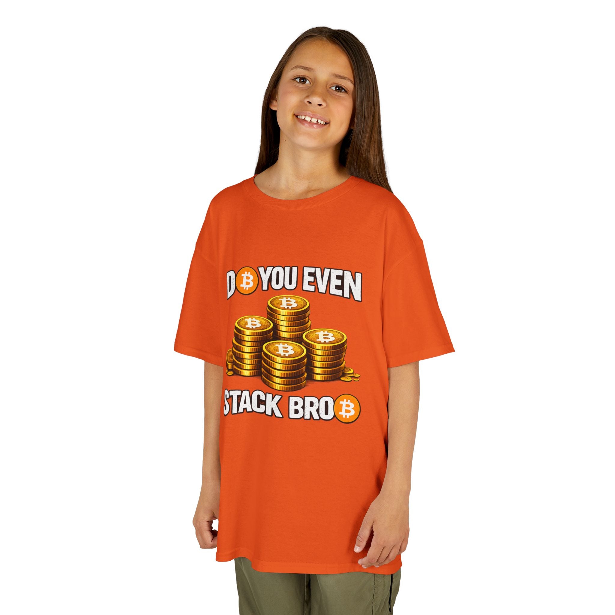 Do You Even Stack Quote Kids Heavy Cotton™ Tee
