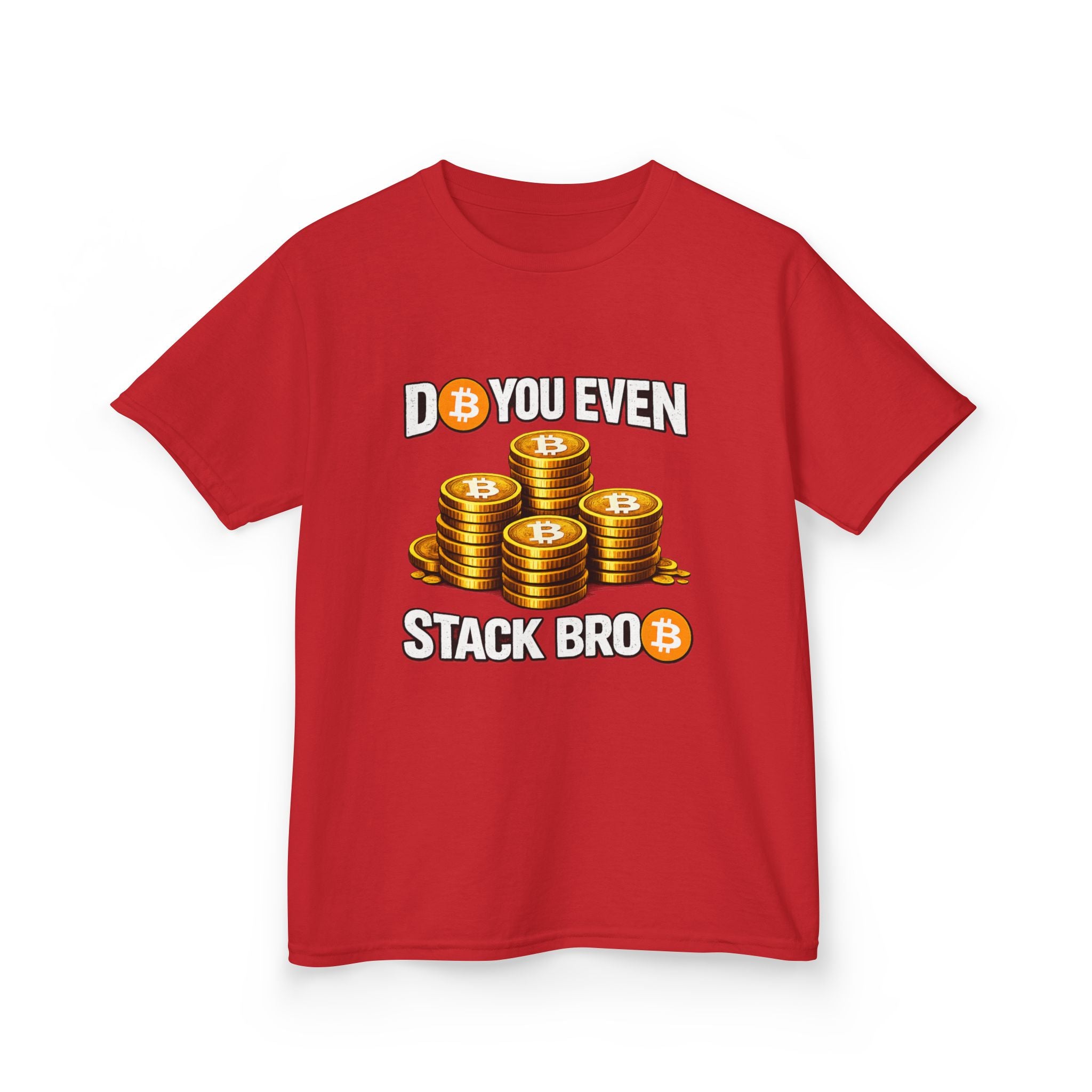 Do You Even Stack Quote Kids Heavy Cotton™ Tee