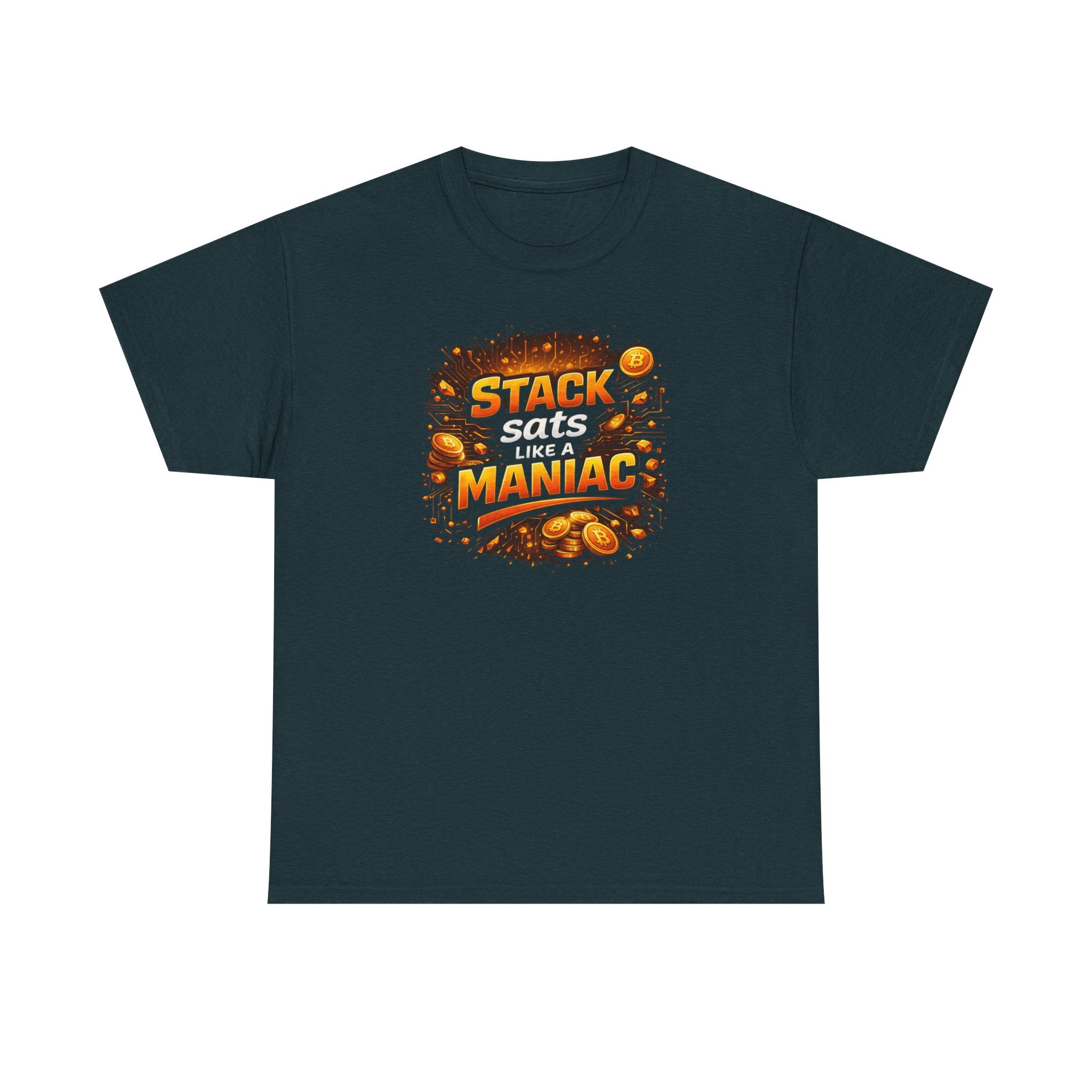 Stack Sats Full Art Unisex Heavy Cotton Tee