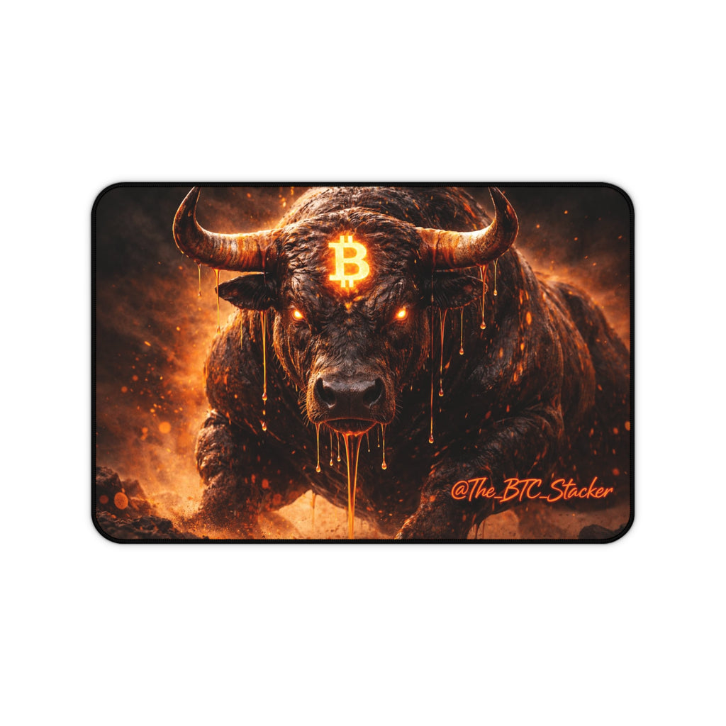 Bitcoin Bull Desk Mat