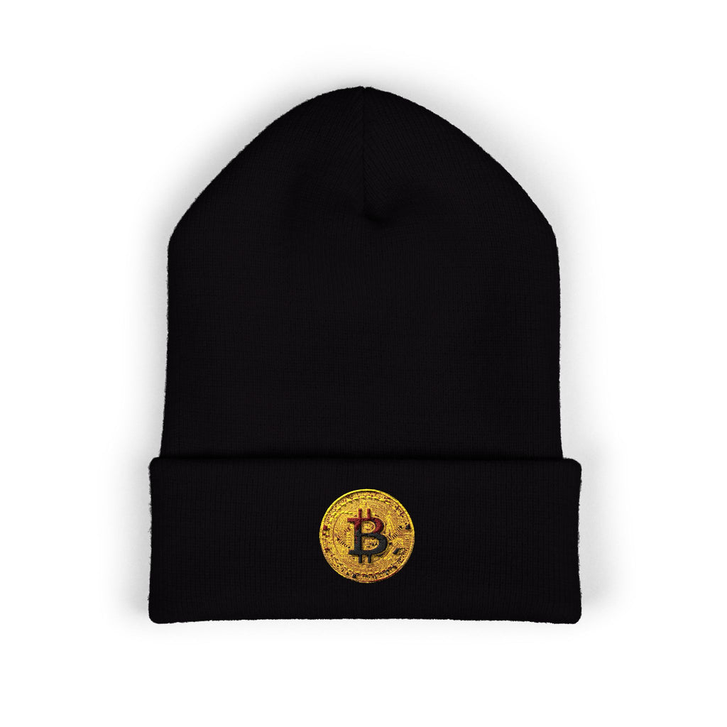 Bitcoin Classic Cuffed Beanie (Embroidery)