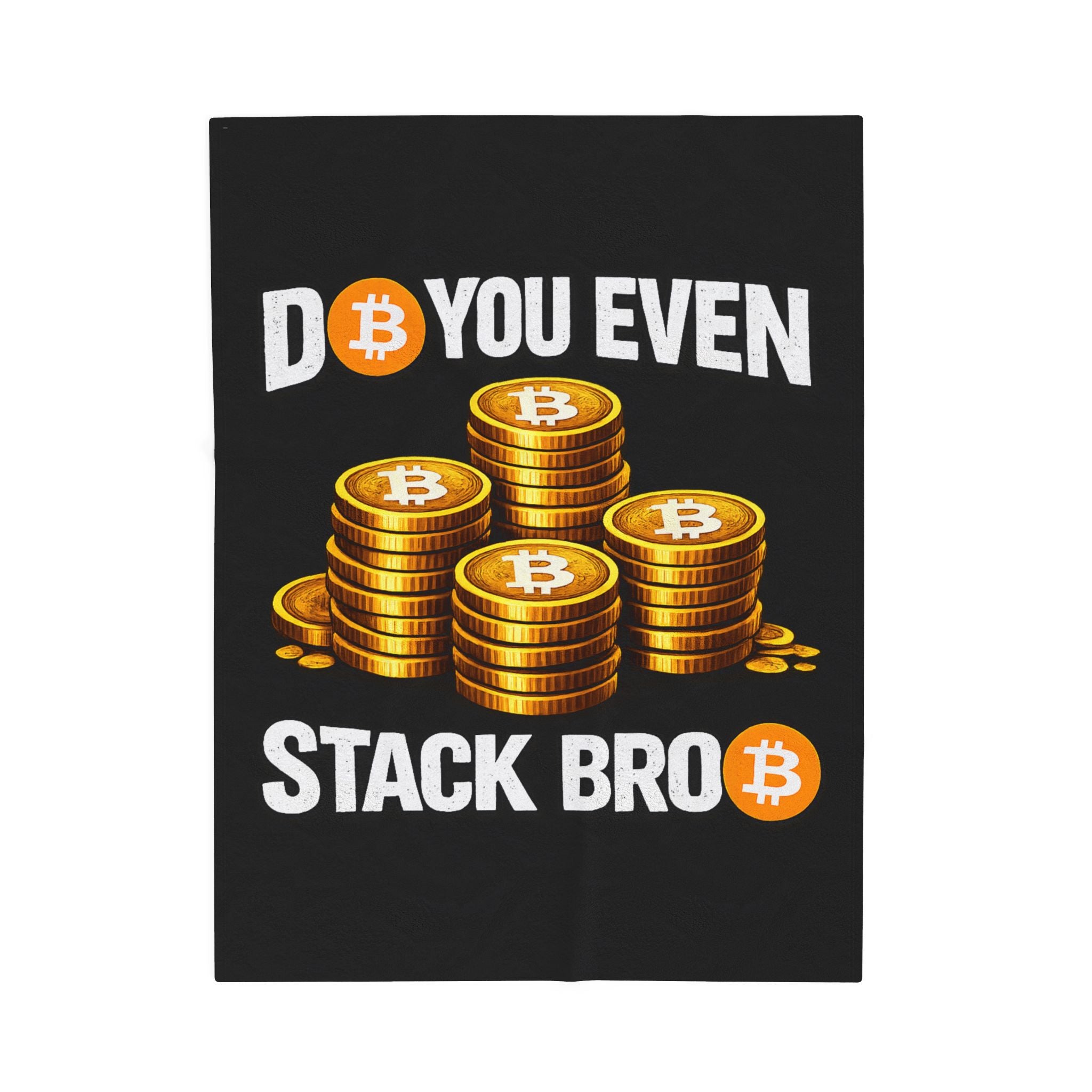 Do You Even Stack Full Art Velveteen Plush Blanket