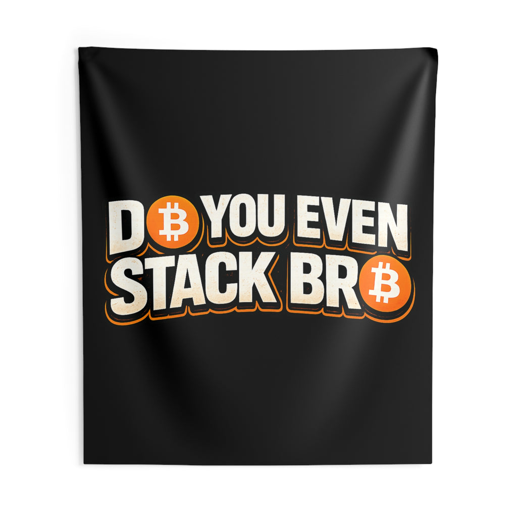 Do You Even Stack Bro Indoor Wall Tapestries