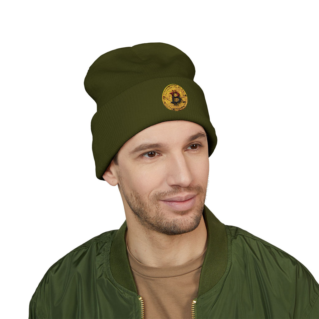 Bitcoin Classic Cuffed Beanie (Embroidery)