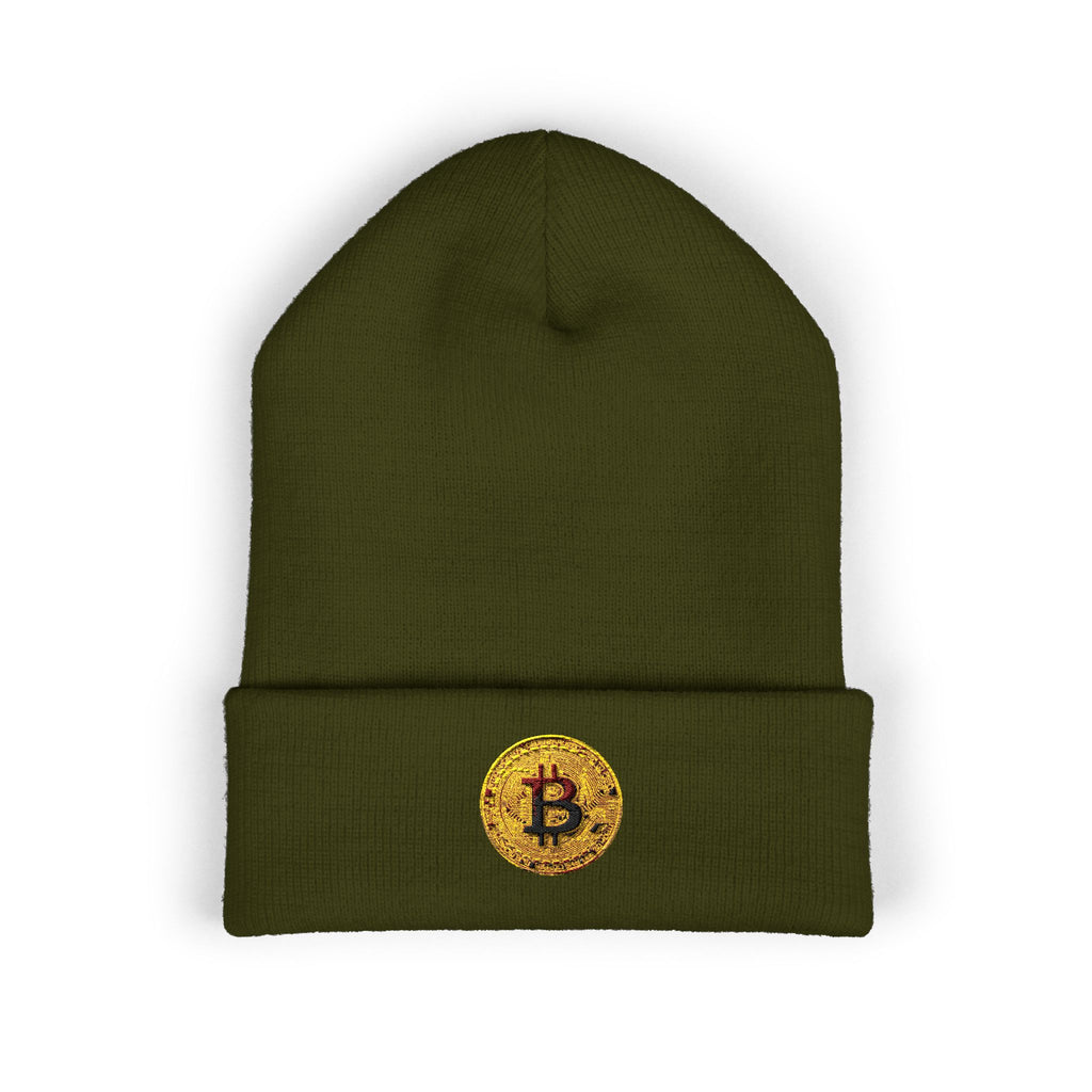 Bitcoin Classic Cuffed Beanie (Embroidery)