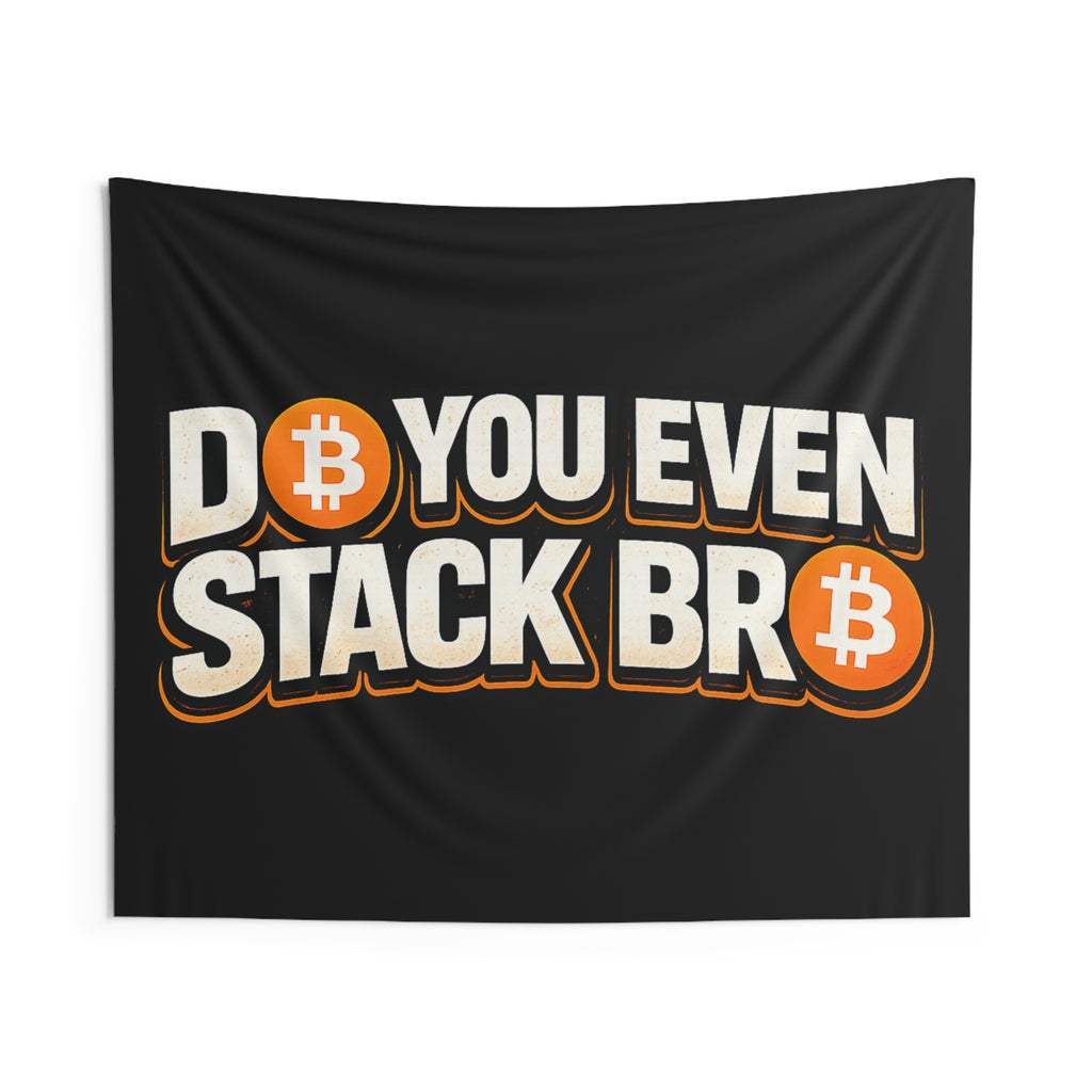 Do You Even Stack Bro Indoor Wall Tapestries
